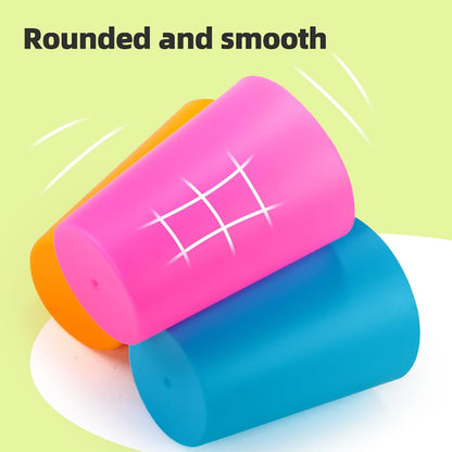 Quick Cups Games for Kids Intellectual Flying Stack Cups,Stacking Cups Games Parent-Child Interactive Game with 24 Picture Cards, 30 Cups