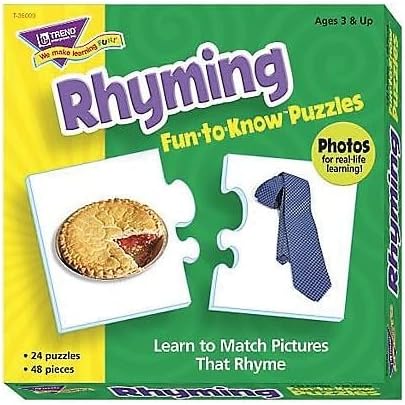 TEP36009 - Trend Rhyming Puzzle Set