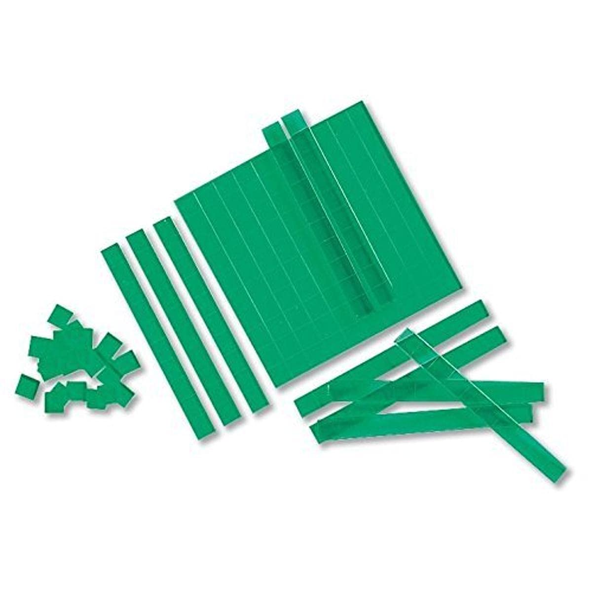 hand2mind Overhead Base Ten Blocks, Set of 52