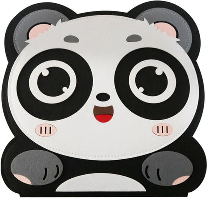 Montessori Panda Busy Board, Felt Dressing Activity Board, Toddler Fine Motor Skill Toy