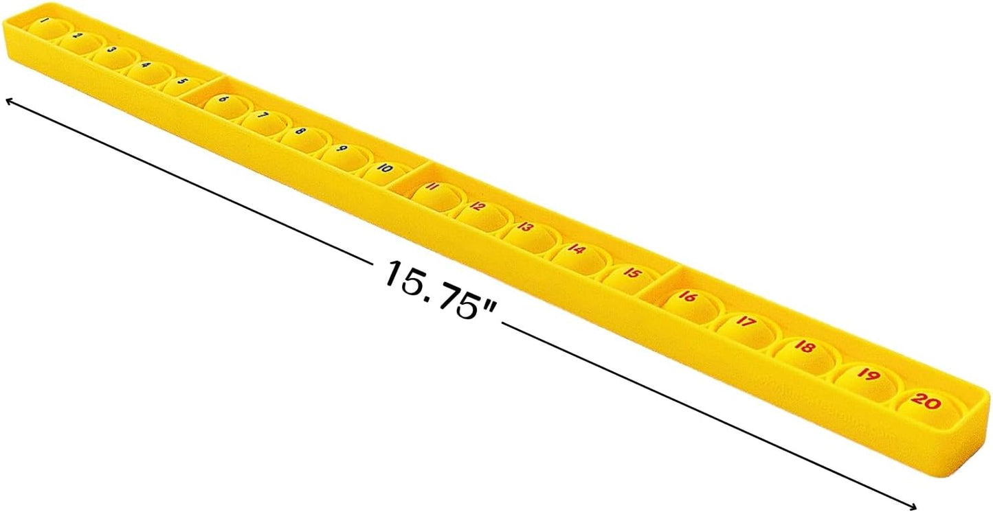 Number Track Bubble Board