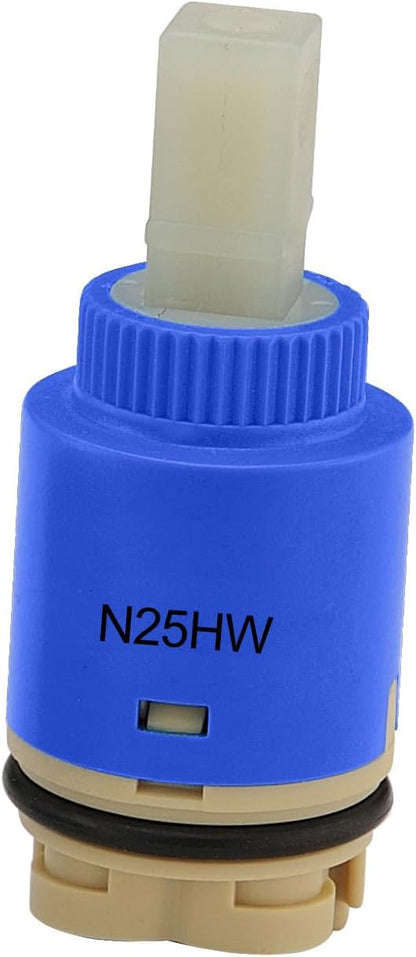 CUPC/NSF/IAPMO Certified N35DW 35mm Faucet Ceramic Disc Cartridge Replacement for Single Handle Faucets