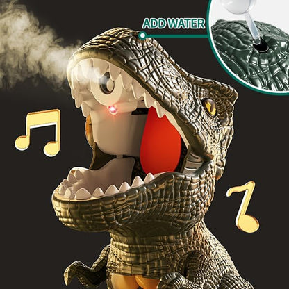 JUKUDAHU Dinosaur Shooting Boy Toys for Kids Age 3 4 5 6 7 8 - Moveable Shooting Game with Scoreboard, Light and Sound, 12 Foam Balls, Boy Toddler Toys 5-7 6-8 8-10, Competition Game Gifts (Green)