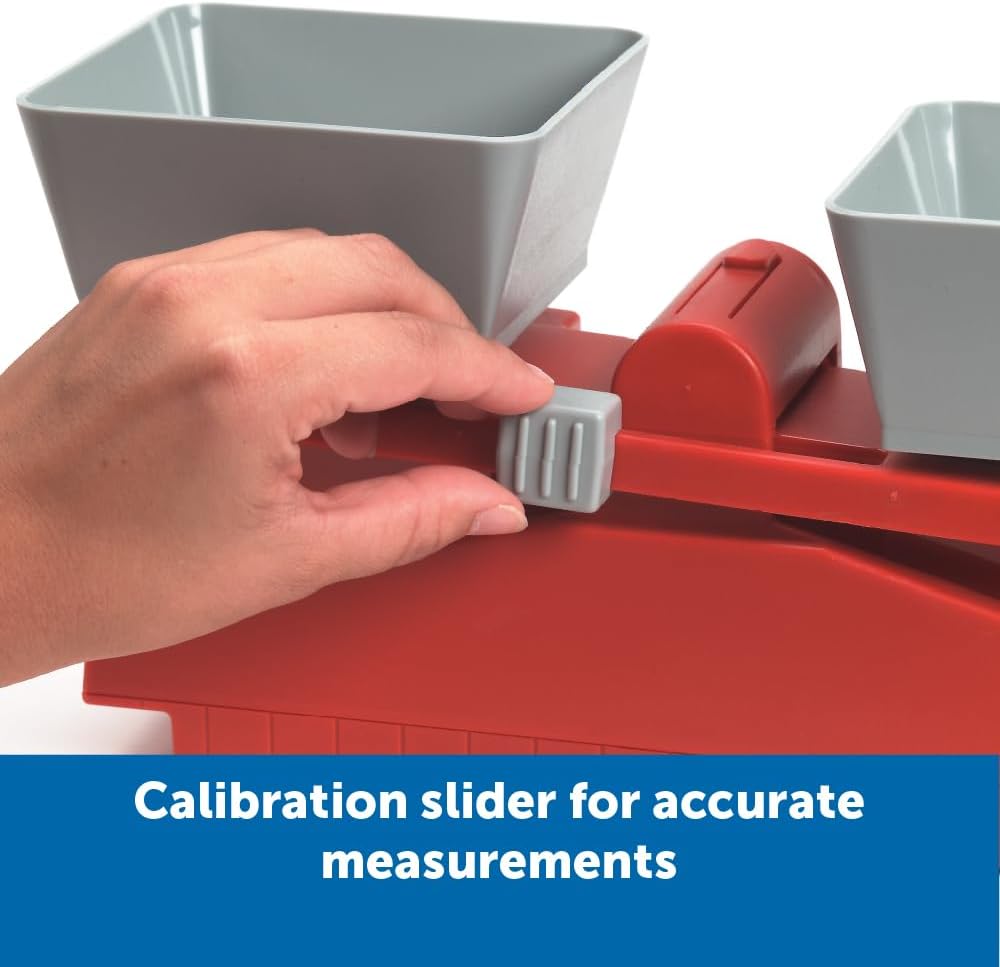 Learning Resources Precision School Balance, Includes Weights, Grades 4 and up,