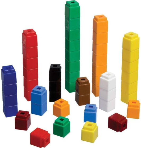 Didax Educational Resources Unifix Cubes, Green, Set of 100