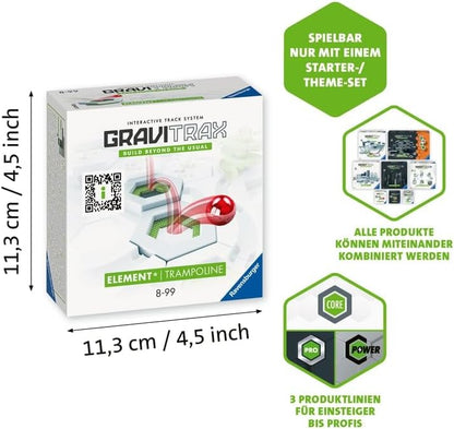 Ravensburger GraviTrax: Trampoline Accessory | Marble Run & STEM Toy for Boys & Girls Ages 8 & Up | Accessory for 2019 Toy of The Year Finalist