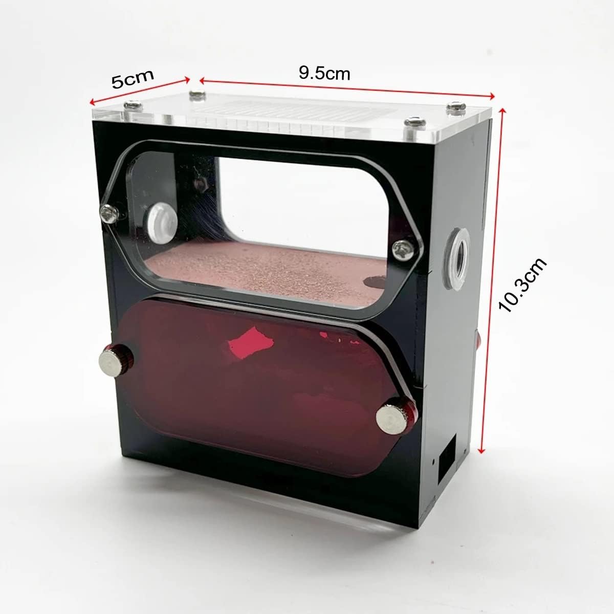 KXCR Ant Farm Ecological Ant Nest Farm Concrete Ant Castle Ant Formicarium Acrylic Habitat Ant House Box Ant Workshop Kit Ant Feeding Villa for Kids & Adults Science Experiment