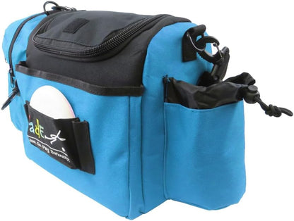 Fade Crunch Disc Golf Bag – Lightweight, Durable, and Insulated Shoulder Bag for All Skill Levels - Practice Bag - Lightweight Bag for night golf
