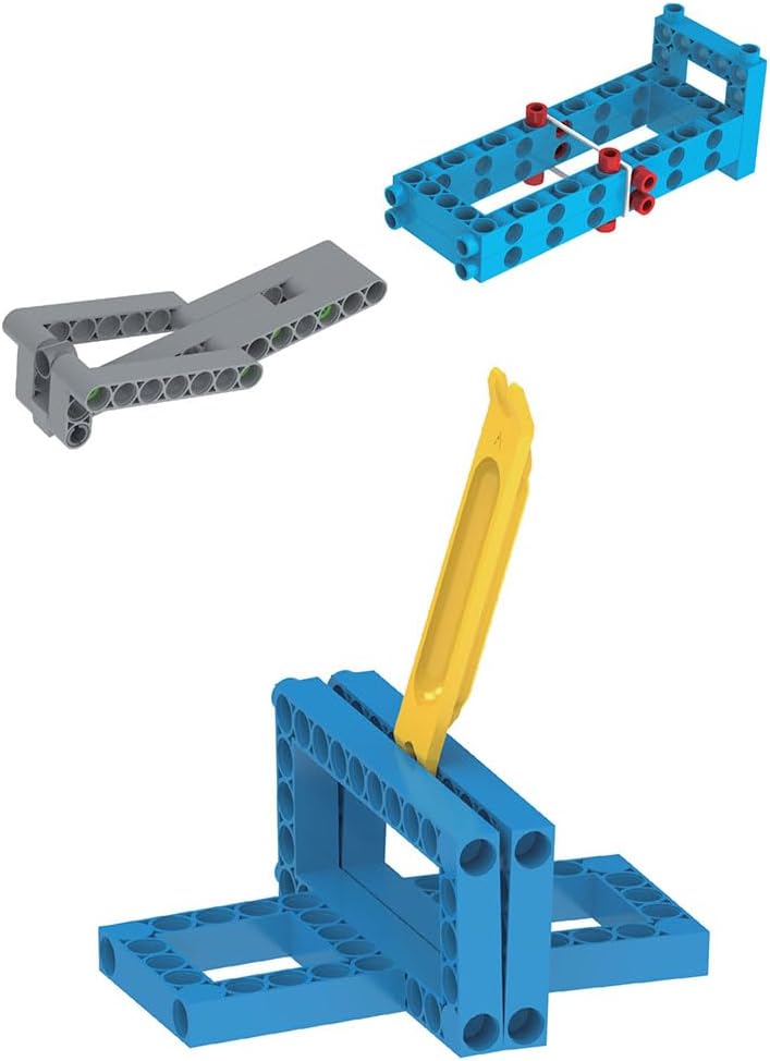 Thames & Kosmos Simple Machines Science Experiment & Model Building Kit, Introduction to Mechanical Physics, Build 26 Models to Investigate The 6 Classic Simple Machines