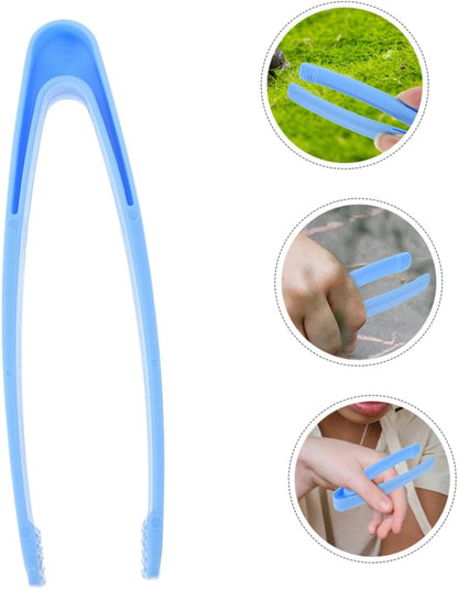 SUPVOX 10-Piece Children Tweezers Set for Fine Motor Skills Development Plastic Sorting Tweezers for Preschool Activities Comfortable to Hold for Crafts and Counting Exercises