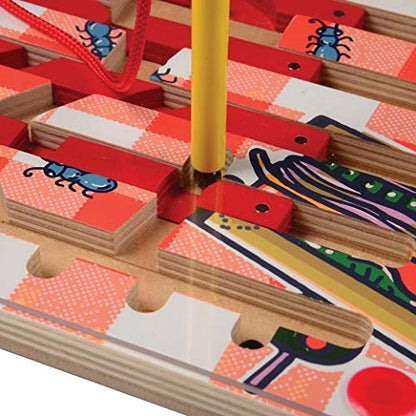 Cre8tive Minds 11" Square Picnic Crumb Challenge Magnetic Maze Game