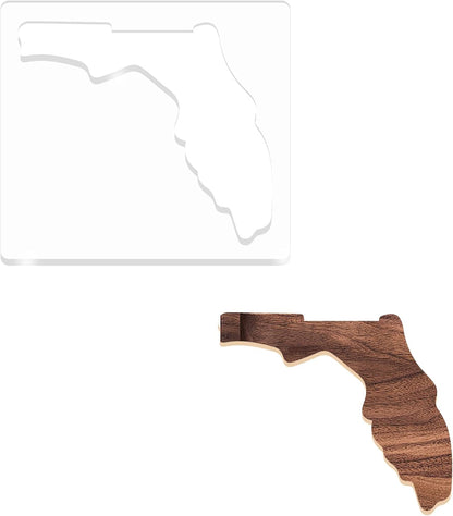 State of United States Router Templates, America Acrylic Router Inlay Template for Woodworking, Template Jig Woodworking Craft Tracing Guide Tool (State of Texas)
