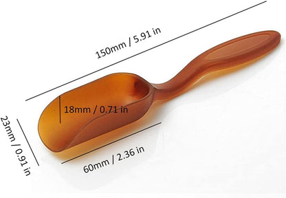 10Pcs Colorful Plastic Mini Gardening Shovel Spoons Soil Scoops, Succulent Sand Scoops/Cultivation Digging Transplanting Tools for Succulents Potted Flowers (Multicolor)