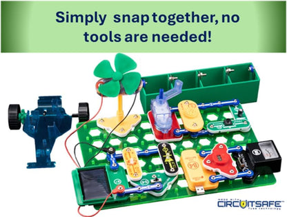 Snap Circuits “Arcade”, Electronics Exploration Kit, Stem Activities for Ages 8+, Full Color Project Manual (SCA-200)