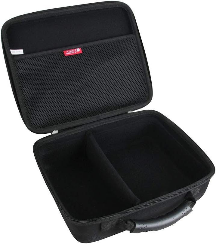 Hermitshell Travel Case for Learning Resources Gears Deluxe Building Set 100 Pieces (Black)
