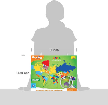 Imagimake Mapology Solar System for Kids | Educational Toys for Kids 5-7 | Space Toys | Puzzles for Boys & Girls Ages 4-8 | 6 Year Old Boy Gifts & Girl Gifts