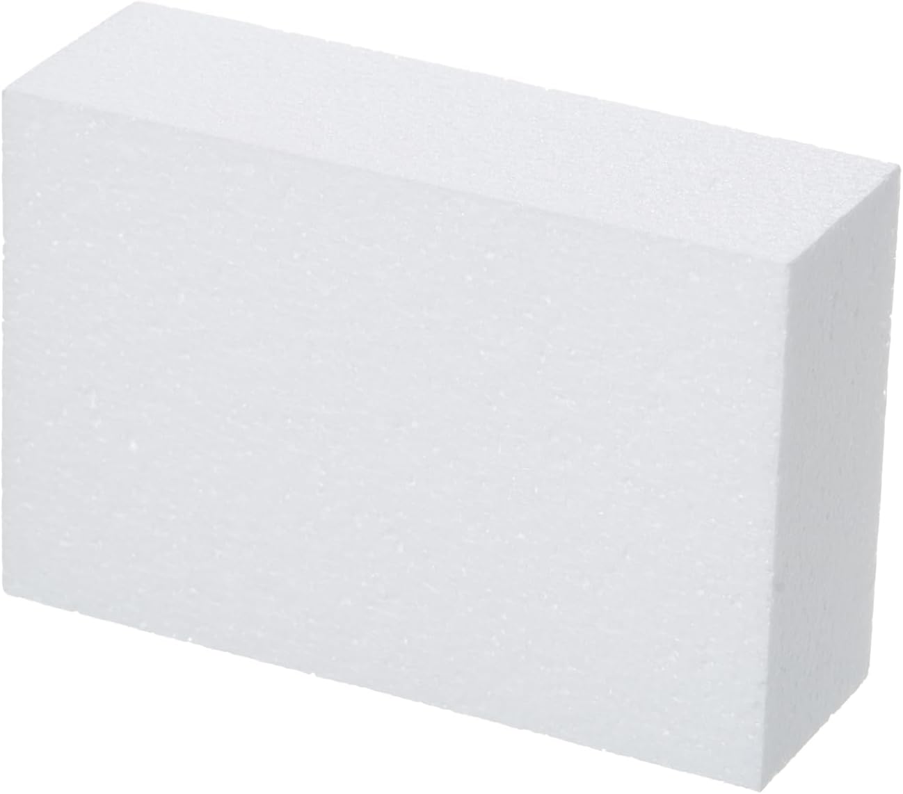 Crafare Craft Foam Blocks 10X10X4 Inch Polystyrene Squares Foam Block for Crafting for Arts School Projects Sculptures Floral Arrangements Modeling and Centerpieces