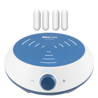 ONiLAB Magnetic Stirrer with Max Stirring Capacity 3000mL, Round-3m with 4PCS Stir Bars(No Heating)