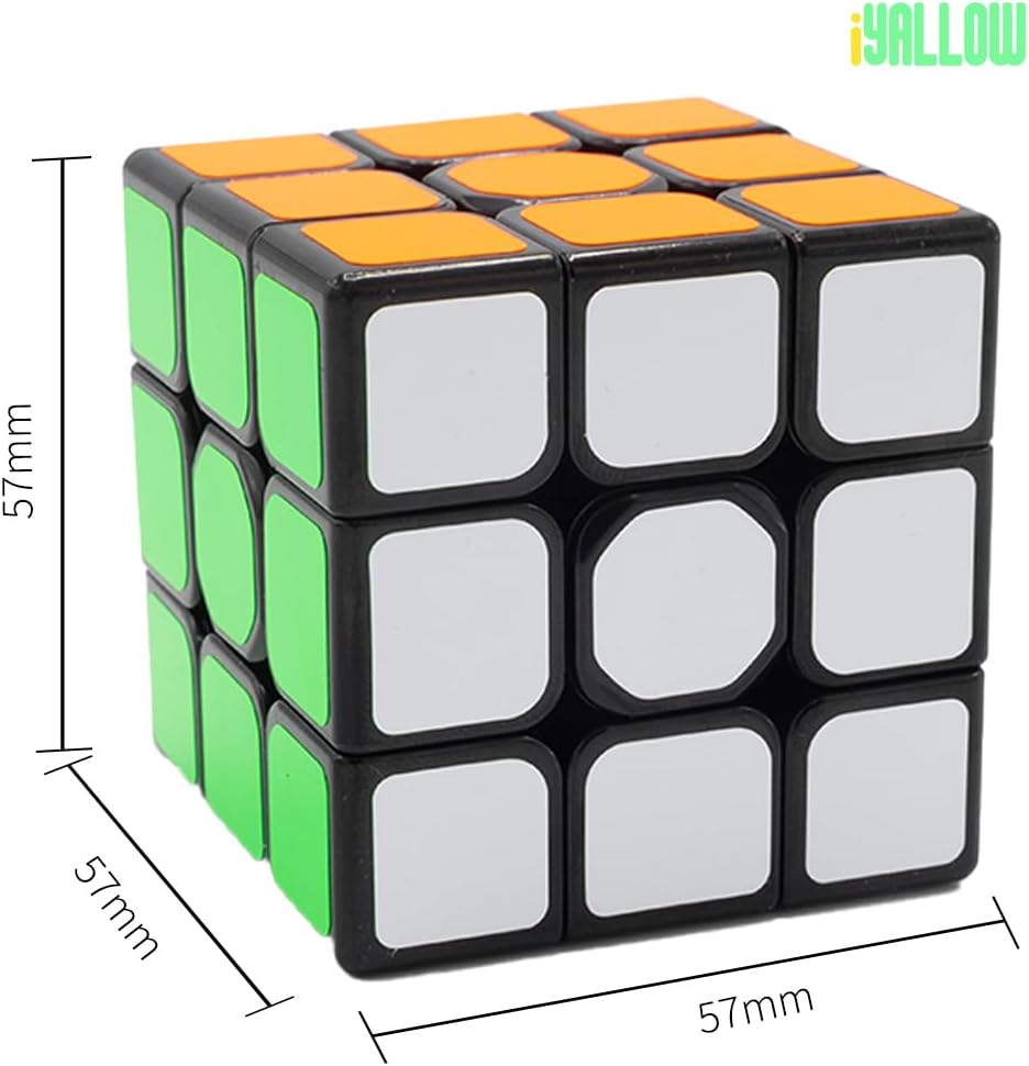Magic Cube Puzzles Toys Classics Cube for Kids & Adults (QiYi Sail W 3x3)