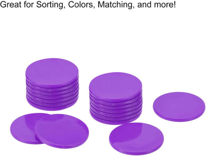 MECCANIXITY Small Plastic Learning Counters for Counting