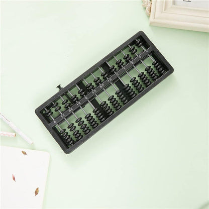 1 Piece Abacus 13 Digits, Abacus Chinese Vintage, Abacus Wooden, for Arithmetic Mathematic Education