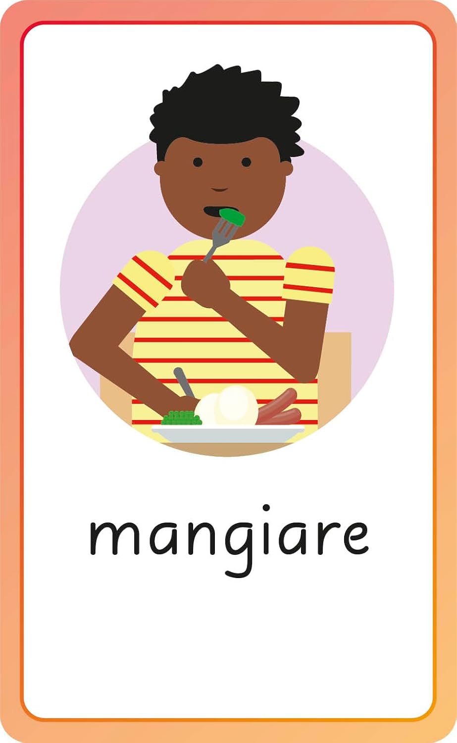 Italian for Everyone Junior First Words Flash Cards
