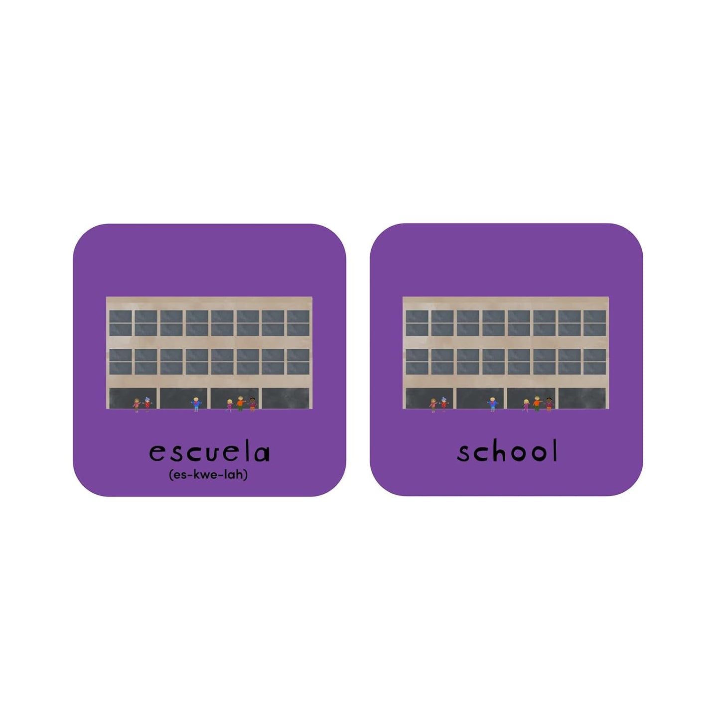 Minilingo Spanish / English Bilingual Flashcards: Bilingual memory game with Spanish & English cards (Minilingo Bilingual Flashcards)