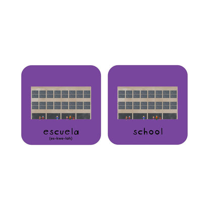 Minilingo Spanish / English Bilingual Flashcards: Bilingual memory game with Spanish & English cards (Minilingo Bilingual Flashcards)