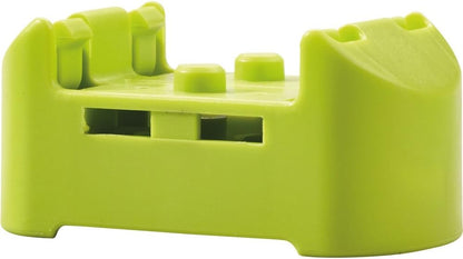 HABA Ball Run Expansion Set, Kullerbu Connectors and Base Building Set for Elevated Marble Runs and Tracks - 8 Piece STEM Toys Accessory Set