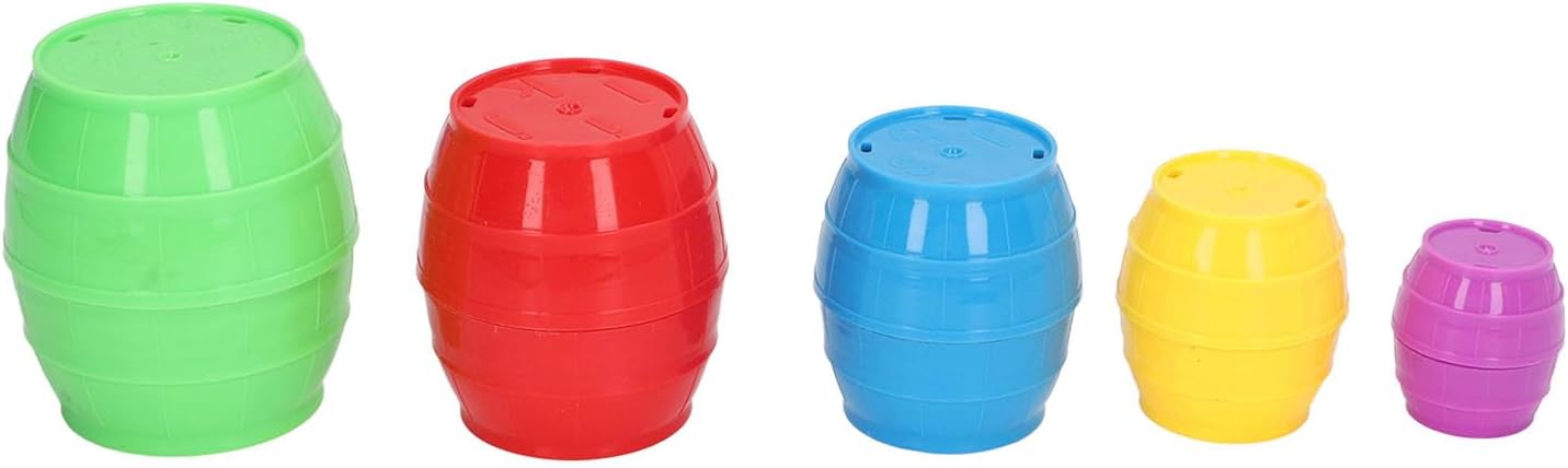 Stacking Cups Baby, 10pcs Nesting Cup Early Educational Toy with Color Recognition for Kids Indoor Outdoor Bathtub Beach