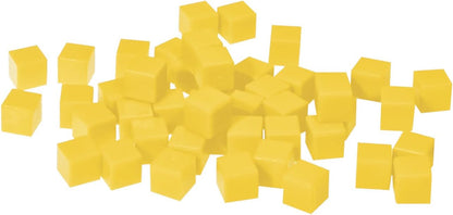 EAI Education Base Ten Units: Yellow Plastic - Set of 100
