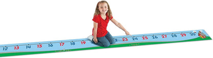 Learning Resources 0-30 Number Line Floor Mat - Counting & Numbers, Addition and Subtraction, Math Manipulatives, Back to School, Teacher Supplies, Classroom Must Haves, Gifts for Students
