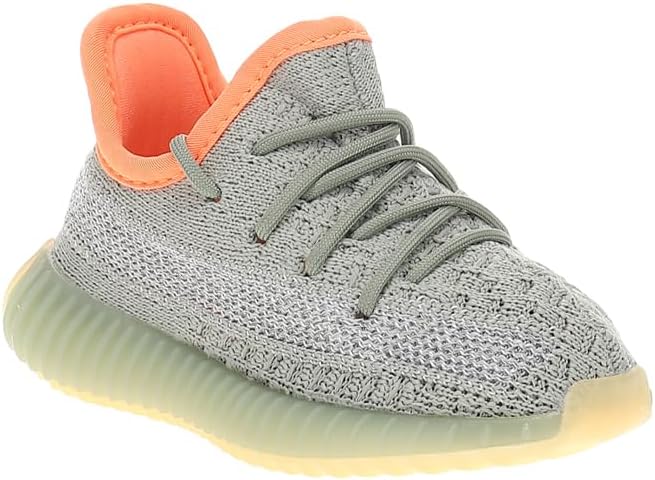 adidas Toddler Boys Yeezy Boost 350 V2 Slip On Sneakers Shoes Casual - Black - Colors A