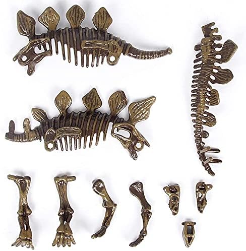 Dig & Discover Dino Tyrannosaurus Rex Dinosaur Skeleton 3D Fossil Bones Excavation, Science Educational Toy Kit for Kids, Children