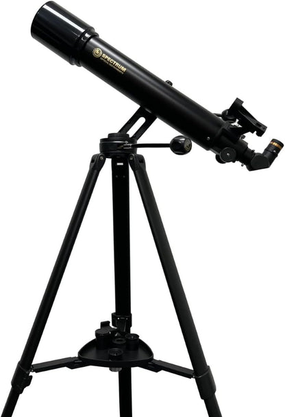 SpectrumOI Telescope for Kids, Telescope for Adults Astronomy Gifts for Kids 8-12 - Premium Refractor 70mm Aperture with Carry Bag and Phone Holder