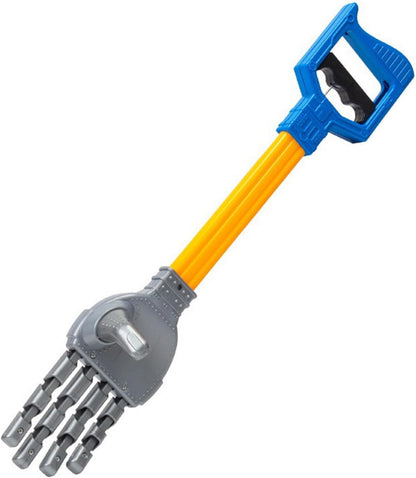 Robotic Claw Litter Picker Toy Hand Grabber Tool for Kids Hand Eye Coordination Training and Fun Games- L Blue