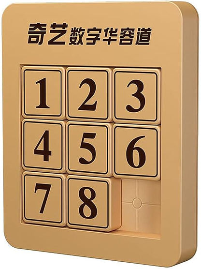 LiangCuber QY Toys 48 Klotski Puzzle Magnetic Sliding Number Puzzle ABS 7x7 Klotski Brain Teasers Toy Tangram Jigsaw Intelligence