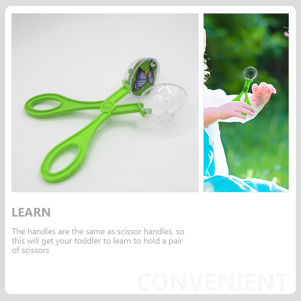 Alasum Kids Bug Catcher Scissor Clamps Tool Set - 5 Plastic Bug Catchers for Outdoor Exploration and Learning Safe Grip Grabber for Toddlers and Children
