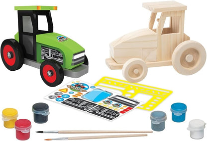Works of Ahhh... Craft Set - Solar System Mobile Classic Wood Paint Kit