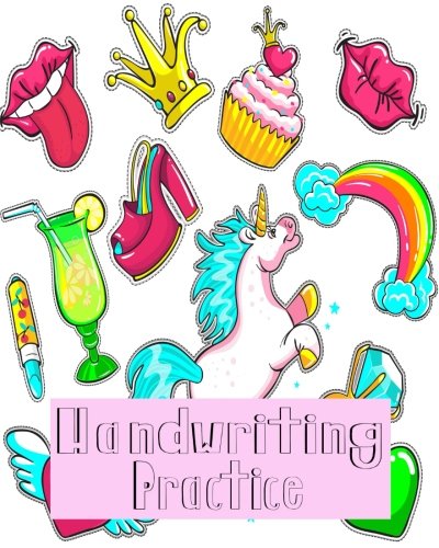 Handwriting Practice: Blank Hand Writing For Kids Homwork