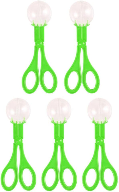 Alasum Kids Bug Catcher Scissor Clamps Tool Set - 5 Plastic Bug Catchers for Outdoor Exploration and Learning Safe Grip Grabber for Toddlers and Children