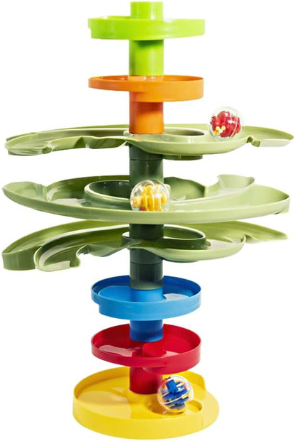 WEofferwhatYOUwant Ball Drop Spacers – 9-Piece Expansion Set for Marble Run Towers, Ramps & Tracks – STEM Building Toy Accessories for Toddlers, Kids, Preschool Learning & Montessori Play