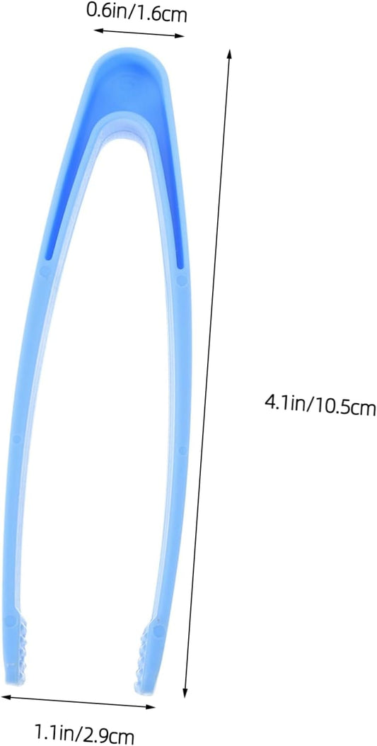 20pcs Plastic Tweezers for Boy Girl Safe and Lightweight Fine Motor Skills Tool for Kindergarten Teaching and Science Experiments Easy to Use and Carry