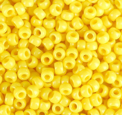 Red Pony Beads 1000Pcs 9mm Pony Beads Bulk Red Perler Beads for Friendship Bracelets Kandi Beads Hair Beads for Braids Beads for Crafts