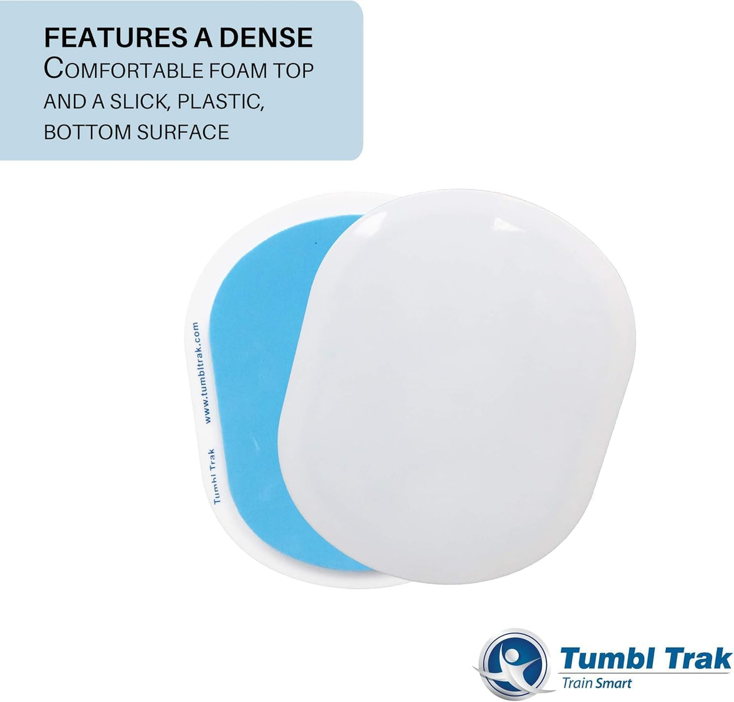 Tumbl Trak Smooth Sliding Slider with Comfortable Top (for Carpet Floors)