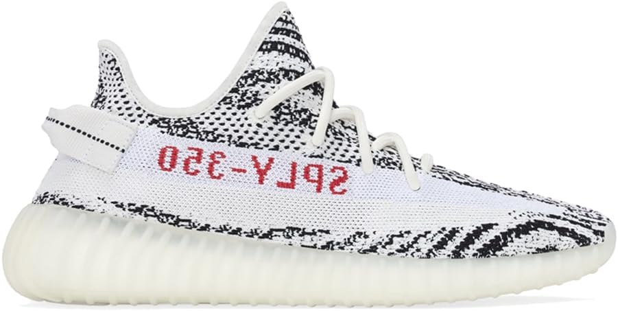 adidas Toddler Boys Yeezy Boost 350 V2 Slip On Sneakers Shoes Casual - Black - Colors A