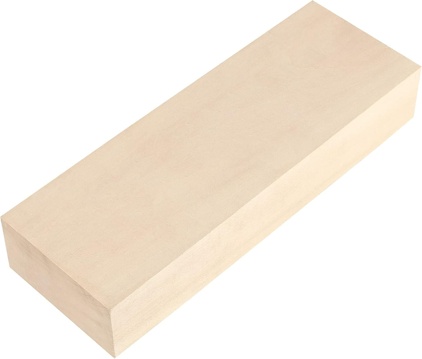 JAPCHET 2 Packs 10 x 3.5 x 1.7 Inch Basswood Blocks, Natural Unfinished Blocks for Carving, Crafting and Whittling