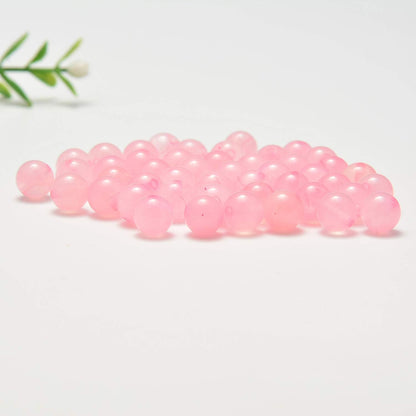 NCB 100pcs Original Natural Stone Beads Gemstone Round Loose Beads 6mm 8mm 10mm (Blue Aventurine, 6mm 100Beads) - Colors A
