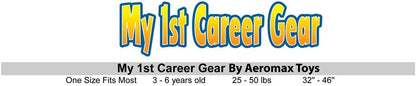 Aeromax, Inc. My 1st Career Gear, Astronaut, white, ages 3-6