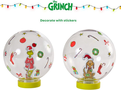 Disney Frozen Snow Globe Kit, DIY Snow Globe, Includes 2 Globes, Glitter, Sequins, Stickers – Elsa and Anna